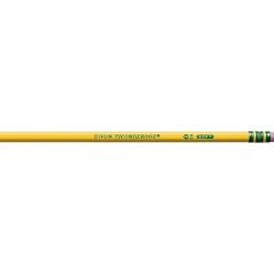 Ticonderoga The World's Best Pencil Wooden Pencil, 2.2mm, #2 Soft Lead, 1440/Carton (X13882X-CT)