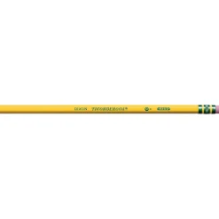 Ticonderoga The World's Best Pencil Wooden Pencil, 2.2mm, #3 Hard Lead, Dozen (X13883X)