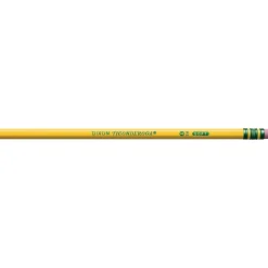 Ticonderoga The World's Best Pencil Wooden Pencil, 2.2mm, #2 Soft Lead, 2 Dozen (X13924X)