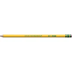 Ticonderoga The World's Best Pencil Pre-Sharpened Wooden Pencil, 2.2mm, #2 Soft Lead, 18/Pack (X13818X)