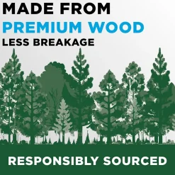 Ticonderoga The World's Best Pencil Wooden Pencil, 2.2mm, #2 Soft Lead, 96/Pack (13872/13882)