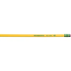 Ticonderoga Tri-Write Wooden Pencil, 2.2mm, #2 Soft Lead, Dozen (X13856X)