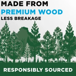 Ticonderoga Wooden Pencil, 0.7mm, #2 Soft Lead, 8/Pack (13852)