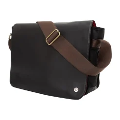 Token Sheridan Nylon Contemporary Messenger Bag, Black (TK-4346Z-WN BLK)