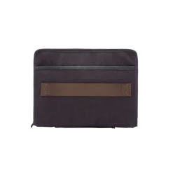 Token Woodlawn Nylon Padfolio with Zipper Closure, Navy (TK-155-WN NVY)