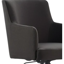 Tommy Hilfiger Belmont Ergonomic Twill Swivel Executive Chair, Gray (CHR10061B)