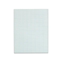 TOPS Cross-Section Pad, 8.5" x 11", Quad Rule, White, 50 Sheets/Pad (TOP 35101)