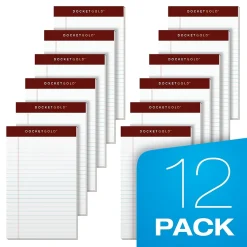Tops Docket Gold Notepads, 5