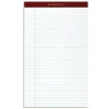 Tops Docket Gold Notepads, 8.5" x 14", White, 50 Sheets/Pad, 12 Pads/Pack (63990)
