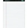 TOPS Docket Writing Pad, 8-1/2" x 11-3/4", Legal Ruled, White, 50 Sheets/Pad (63416)