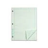 TOPS Engineering Computation Notepad, 8.5" x 11", Graph Ruled, Green tint, 100 Sheets/Pad (TOP 35510)