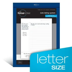 TOPS FocusNotes Notepad, 8.5