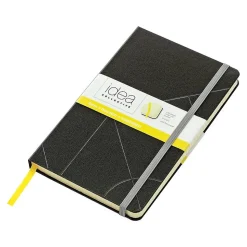 TOPS Idea Collective Journal, 5" x 8.25", Wide Ruled, Black, 240 Pages (56872)