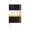 TOPS Idea Collective Pocket Hardcover Journal, 3.5" x 5.5", Wide Ruled, Black, 192 Pages (56874)