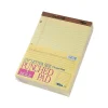 TOPS Legal Notepad, 8.5" x 11.75", Wide Ruled, Canary Yellow, 50 Sheets/Pad, 12 Pads/Pack (TOP 75351)