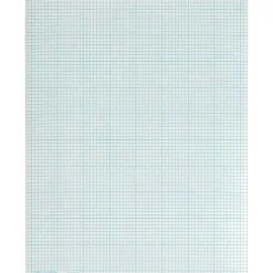 TOPS Notepad, 8.5" x 11", Graph Ruled, White, 50 Sheets/Pad (35081)