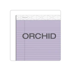 TOPS Prism+ Legal Notepads, 5" x 8", Narrow Ruled, Orchid, 50 Sheets/Pad, 12 Pads/Pack (63040)