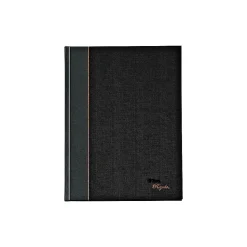 TOPS Royale Professional Notebooks, 8" x 10.5", College Ruled, 96 Sheets, Gray/Silver (25231)