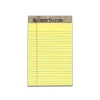 TOPS Second Nature Notepads, 5" x 8", Narrow, Canary, 50 Sheets/Pad, 12 Pads/Pack (TOP 74840)