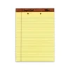 TOPS The Legal Pad Notepads, 8.5" x 11.75", Wide Ruled, Canary, 50 Sheets/Pad, 12 Pads/Pack (TOP 7531)