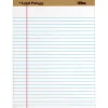 TOPS The Legal Pad Plus Writing Pads, 8-1/2" x 11-3/4", Legal Ruled, White, 50 Sheets/Pad, 12 Pads/Pack (71533)