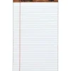 TOPS The Legal Pad Writing Pad, White, Legal Ruled, 8 1/2" x 14", 50 Sheets/Pad, 1/Pk