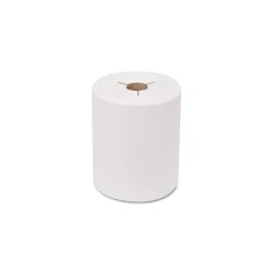 Tork Advanced Hand Towel Roll, Notched, 1-Ply, 8 x 11, White, 491/Roll, 12 Rolls/Carton (TRK8634550)