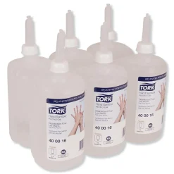 Tork Premium Alcohol Gel Hand Sanitizer, 33.8 oz., Light Scent, 6/Carton (400016)