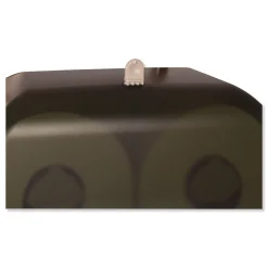 Tork® Twin Jumbo Roll Bath Tissue Dispenser, 19.29 x 5.51 x 11.83, Smoke/Gray