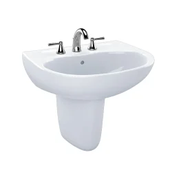 Toto Bathroom Sink, Cotton White (LHT241G#01)