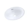 Toto Dartmouth Undermount Porcelain Bathroom Sink, Cotton White (LT643#01)