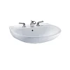 Toto Prominence Pedestal Bathroom Sink, Cotton White (LT242G#01)
