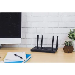 TP-LINK Archer AX1500 Dual Band MU-MIMO Gaming Router, Black (ARCHER AX1500)