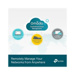 TP-LINK JetStream 48-Port Gigabit Ethernet PoE+ Managed Switch, Black (TL-SG3452P)