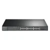 TP-LINK JetStream 24-Port Gigabit Ethernet PoE+ Managed Switch, Black (TL-SG3428XMP)