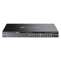 TP-Link Omada 24-Port Gigabit Layer 3 Managed Switch, 10 Gbps, Black (SG6428X)