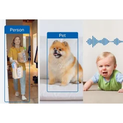 TP-Link Tapo Smart 2K QHD AI Home Security Wi-Fi Camera (TAPO C125)