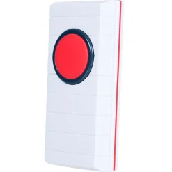 Trademark Global Wireless Smart Doorbell Chime, White (80-3055L)