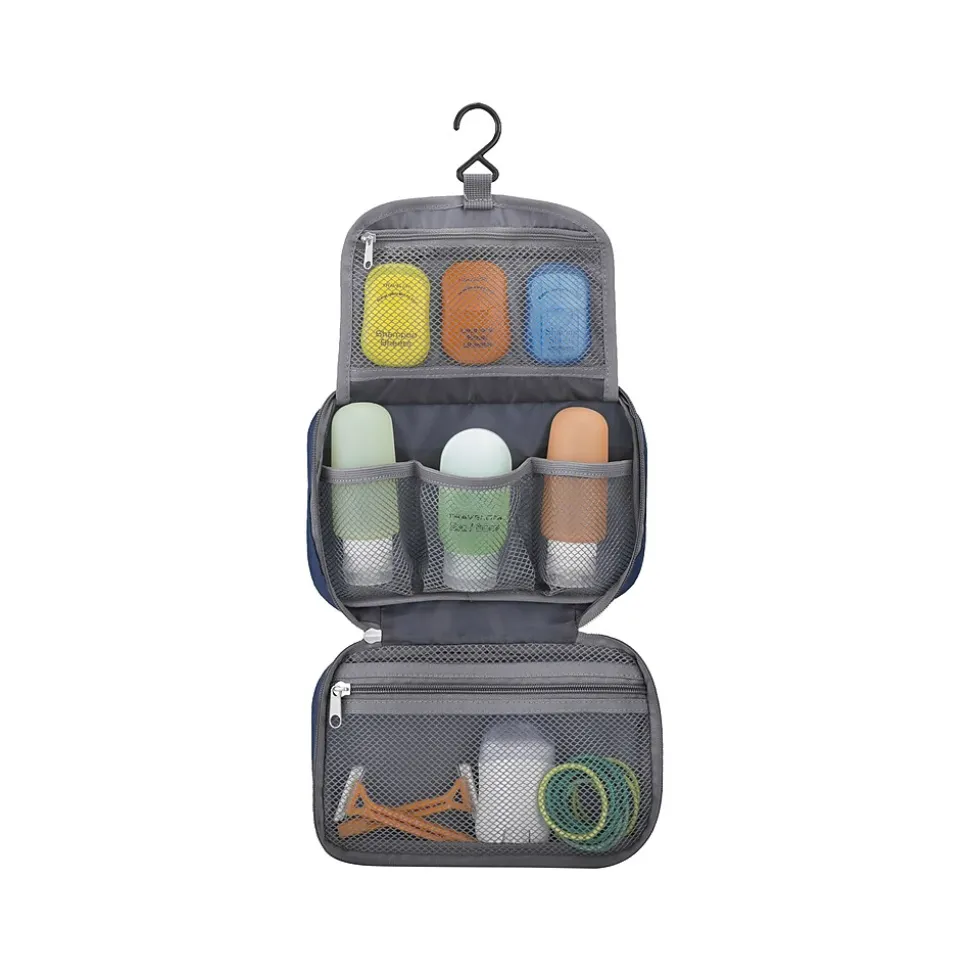 Travelon 5.5" Polyester Toiletry Bag, Water Resistant, Lime (42981-410)