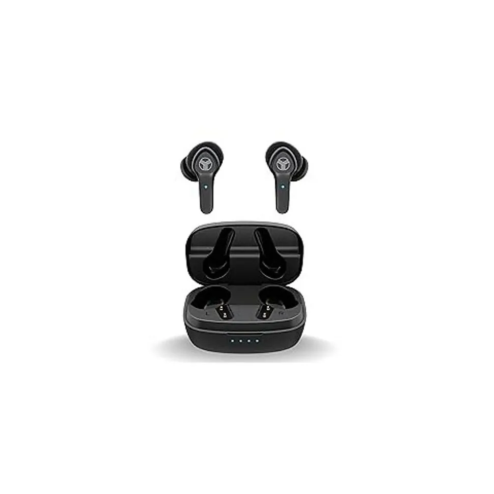 Treblab X9 Pro Wireless Noise Canceling Earbuds, Bluetooth, Black