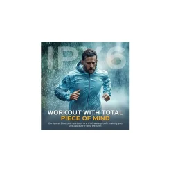 Treblab X9 Pro Wireless Noise Canceling Earbuds, Bluetooth, Black