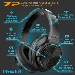 Treblab Z2 Wireless Headphones