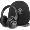Treblab Z2-B Over Ear Workout Headphones with Microphone