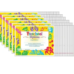 TREND Classic Preschool Diploma, 30 Per Pack, 6 Packs (T-17001-6)