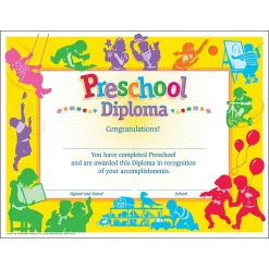 TREND Classic Preschool Diploma, 30 Per Pack, 6 Packs (T-17001-6)