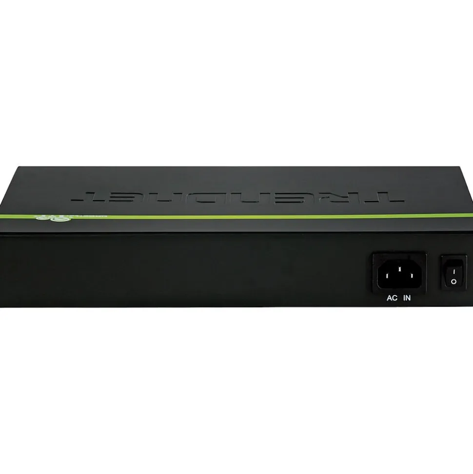 TRENDnet 16-Port Gigabit Ethernet Unmanaged Switch, 10/100/1000 Mbps, Black (TEG-S16DG)