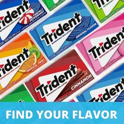 Trident Original Gum, 14 Pieces/Pack, 12/Box (MOZ01108)
