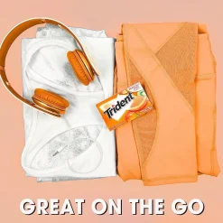 Trident Sugar Free Tropical Twist Gum, 14 Pieces/Pack, 12/Box (MOZ01110)