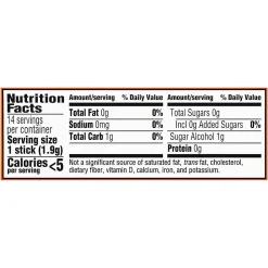 Trident Sugar Free Tropical Twist Gum, 14 Pieces/Pack, 12/Box (MOZ01110)