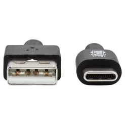 Tripp Lite 10' USB A to C Cable, Gray (U038-010-GY-MAX)